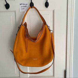 Coach Bleeker Sullivan Orange Hobo Bag